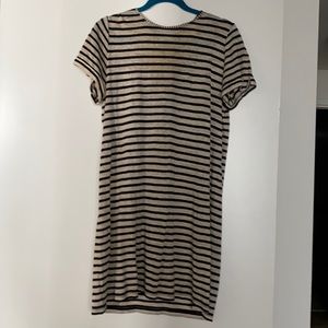 Alice + Olivia AIR Striped T-Shirt Dress medium
